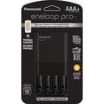 thumbnail image 1 of Panasonic Eneloop Individual Battery Charger with Portable Charging Technology and 4AAA Eneloop Pro Rechargeable Batteries, 1 of 7
