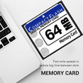 thumbnail image 3 of 4X 64MB Compact Flash Memory Card for Camera, Advertising Machine, Industrial Computer Card, 3 of 7