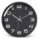 thumbnail image 2 of Reloj de oficina, reloj de oficina de 12 pulgadas, reloj de pared moderno de cuarzo, reloj de pared de apariencia llamativa, 2 of 12