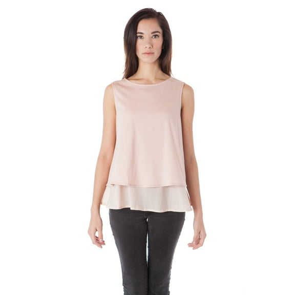 A to Z Sleeveless Layered Top
