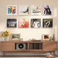 thumbnail image 2 of upsimples 8 Pack Vinyl Wall Mount Shelves, 12" Album Record for Storage & Display, Clear Acrylic Floating Shelf for Kids Bookshelf, Magazine Rack, Picture Ledge, 2 of 8