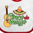 thumbnail image 4 of Inktastic Cinco De Mayo with Guitar and Sombrero Boys or Girls Baby Bib, 4 of 4