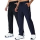 thumbnail image 1 of Pantalones Deportivos Rapoo Jogger para Hombre Paquete de 2 Negro+Azul Marino XL, 1 of 5