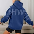 thumbnail image 2 of Women Oversized Yahweh Graphic Hoodie Christian Faith Pullover Heavyweight Streetwear Sweatshirt, 2 of 6