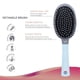 thumbnail image 3 of Cepillo de pelo curvado con ventilación | Cepillo para desenredar | Cepillo para Enredos y Nudos | Cepillo para Hombres y Mujeres | Cepillos de pelo con ventilación para flujo de aire, 3 of 5