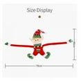 thumbnail image 4 of Christmas Ornament Elves Curtain Button Holder Door Hanger XMAS TREE DECORATIONS, 4 of 7