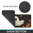 thumbnail image 7 of Halloween Kitchen Rug Set of 2 Absobent Kitchen Mats for Floor,Spooky Ghost Boo Happy Halloween Kitchen Rugs and Mats for Bathroom,Room Bath (47x17+30x17 inches), 7 of 7
