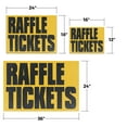 thumbnail image 3 of Raffle Tickets Vinyl Decal 12 Inch x 16 Inch Weatherproof Heavy-Duty Adhesive Backing | Event Promotions, Charity Fundraisers, Bold Signage | Made in USA, 3 of 6