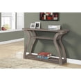 thumbnail image 4 of Entry Table with Curved Design & Ample Space - Brown Laminate, 4 of 6