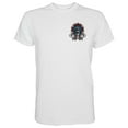 thumbnail image 2 of Combat Iron Warrior Spirit Indian Head Men's T-Shirt – Soft Cotton Blend, Athletic Fit, Tag-Free Comfort, Easy Care – White, Size 3XL, 2 of 5