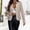 Silver, variant on JFGHDG Women's Sequin Shiny Open Front Blazer Evening Party Sparkly Long Sleeve Slim Cardigan Coat Black L