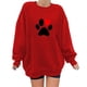 thumbnail image 1 of ICHUANYI Liquidación Moda de mujer Otoño Impreso Blusa suelta de manga larga Cuello redondo Casual Pullover Tops Sweatershirt ICHUANYI WER202308172530, 1 of 3