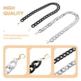 thumbnail image 4 of 1 Set 2Pcs Acrylic Chain Straps Practical Handbag Purse Replacement Chains, 4 of 7
