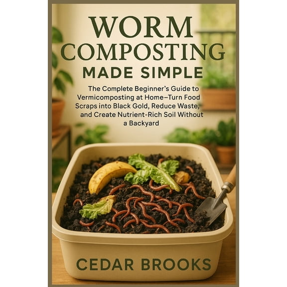 Worm Composting Made Simple: The Complete Beginner's Guide to Vermicomposting at Home-Turn Food Scraps into Black Gold, , (Paperback)