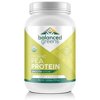 Raw Vegan Pea Protein Powder – 20 g. of Certified-Organic, Plant Based Protein Powder with BCAAs and Iron Known to Boost Energy, Strength, Focus, and More by Balanced Greens, Unflavored, 27 Servings