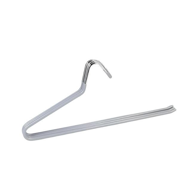 Z Shaped Pants Hanger Non Slip Heavy Duty Iron Clothes Rack For Closet Space Saving Storage Organizer Singles