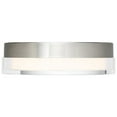 thumbnail image 3 of WAC Lighting Dot 9" LED 3500K Round Contemporary Aluminum Flush Mount in Black, 3 of 4