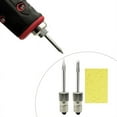 thumbnail image 5 of Soldering Tips USB Soldering Iron Head Replacement Soldering Iron Tips Welding Head for E10 Interface(Tip B+Tip C),2 X Soldering Iron Tip(tip B+tip C) 1 X Cleaning Sponge,Silver, 5 of 8