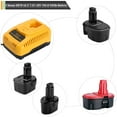 thumbnail image 2 of 18V XRP Battery Charger Compatible for DEWALT 7.2V-18V NiCd NiMh Battery DC9096 DC9098 DC9099 DC9091 DC9071 DE9057 DW9096 DW9094 DW9072 (Yellow), 2 of 9
