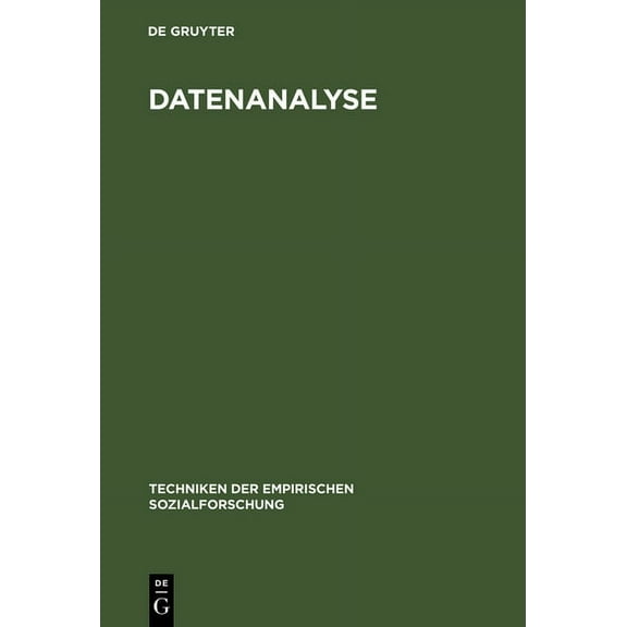 Datenanalyse, (Hardcover)