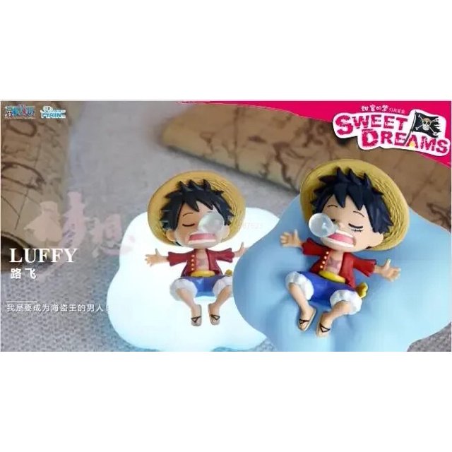 Caja ciega de Anime de una pieza, luz nocturna Luffy Zoro Nami Sanji, figuras de Chopper, serie Sweet Dream, Led sorpresa para niños, regalos