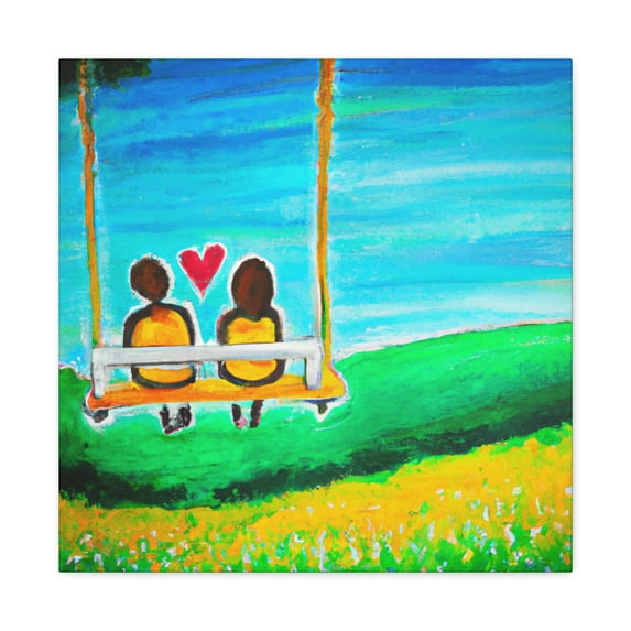 Love Swing Enchantment - Canvas