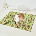 thumbnail image 2 of LightGreen Cartoon Dinosaurs Prehistoric Pattern Blanket,Comfortable Soft Lamb Wool Throw Blanket,All Season,Warm Lightweight Blankets for Sofa Bed Couch Living Room Chair,30"x40", 2 of 4