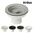 Kraus Kitchen Sink Strainer in Grey