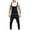Black, variant on Wyobmus Mens Bib Denim Overalls Loose Fit Deep Color Ripped Denim Overalls Washed Work Coveralls With Adjustable Traps,S-3Xl Black