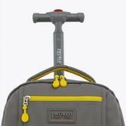 J WORLD Sunlight 18 Rolling Backpack, Grey