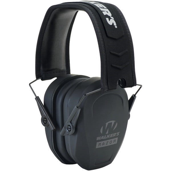 Walkers GWPRSMPAS Razor Slim Passive Earmuff 27 dB Black