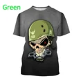 thumbnail image 3 of Camiseta con estampado 3D de la banda pop Five Fingers Death Fist, camiseta de moda para hombre, estilo hip hop, Harajuku, unisex, de gran tamaño, con cuello redondo, 3 of 5