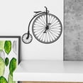 thumbnail image 4 of MasteelfCA Exquisite Wall-mounted Retro Bike Shaped Wall Pendant Metal Craft Retro Bike Decor, 4 of 8