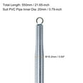 thumbnail image 2 of Unique Bargains 2pcs PVC Spring Tube Bender 16.2mm OD 550mm Long PVC Bender PVC Pipe Bender, 2 of 6