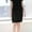 Black, variant on Womens Solid Color Pumpkin Shorts Elastic Waist Ruffled Lace Trim Bloomers Security Shorts