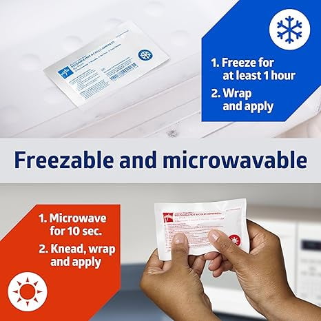 Accu-Therm Reusable Hot/Cold Chamber Pack, 12-9/10" x 5-4/5", 48/Case