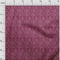 thumbnail image 2 of oneOone Tissu Polyester Lycra Géométrique Labyrinthe Kasuri Décor Tissu Imprimé BTY 56 Pouces de Large, 2 of 4