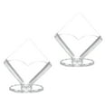 thumbnail image 6 of 2 Pcs Napkin Box Holder Silverware Home Holders Transparent, 6 of 8