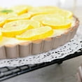 thumbnail image 4 of Tart Pan, 4 Inch Mini Quiche Pan Removable Bottom Non-Stick Tin, for Oven Baking Carbon Steel Gold Pie Pan.(8 Packs), 4 of 5