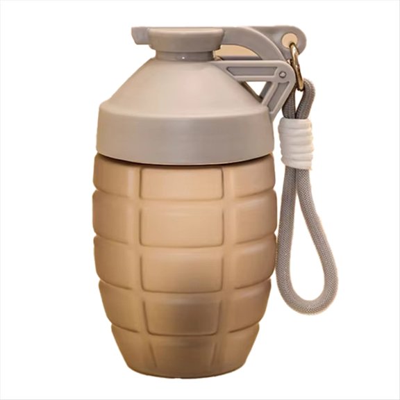 Botella de Agua Deportiva de Alta Capacidad de 600 Ml, Vaso Mezclador para Entusiastas del Fitness, Ideal para Batidos de Proteínas y Bebidas Nutritivas A