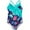 A, variant on Xinhuaya Kids Girl One Piece Bikini Swimsuits Toddler Ruffle Bathing Suit Summer Outfits Set 4-12 Years