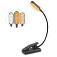 thumbnail image 1 of Clip-On Book Light Usb Luz De Lectura Recargable Con 3 Niveles De Brillo Ajustables Luz Ligera De Larga Duración 9 Led Vogacara HA034985-00, 1 of 6