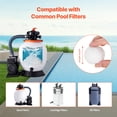 thumbnail image 3 of KFFKFF Swimming Pool Filter Spheres, Weighing 4.6 lbs, Alternative to Traditional Sand Filters, Recyclable Polyester Fiber Filtering Spheres Including Cleaning Bag, 3 of 9