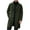 Army Green, variant on XUNKUSGA Fall Coats Single Breasted Mid Long Trench Coat Solid Color Slim Fit Notched Collar Pea Coats for Men with Pockets Casual Business Jackets for Men XS-XL Brown
