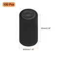 thumbnail image 2 of Uxcell 100 Pack Heat Shrink Wrap Sleeves Wine Shrink Wrap Cap, 30x60mm Black/Black, 2 of 5