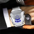 thumbnail image 2 of asddcavvf Creative Fashion Blue LED Binary Digital Timepieces for Men Stainless Steel Silver Plated, 2 of 7
