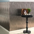 thumbnail image 6 of FASÄDE Waves Vertical 4-foot x 8-foot PVC Wall Panel in Brushed Nickel, 6 of 7
