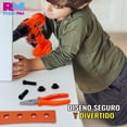 thumbnail image 4 of Juguete Maletín De Herramientas 14 Pzs Set De Construcción naranja Grande, 4 of 5