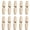 3cm-Real color single ho, variant on 10Pcs Single Hole Button 3cm Wooden Sewing Button Fasteners For Coat Clothing Repair Handmade Bag Sewing Accessories