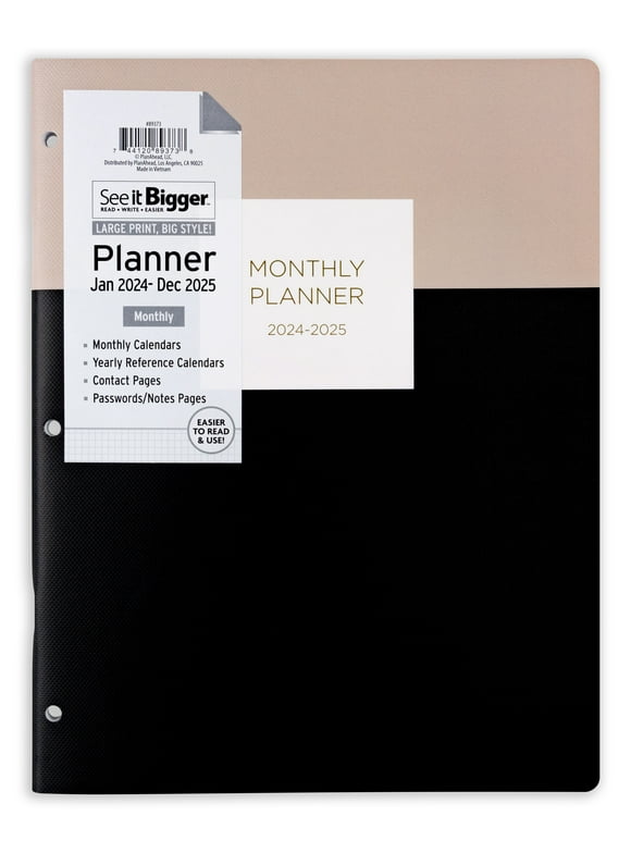 See it Bigger Planners in Calendars and Planners
